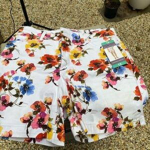 Floral Print Shorts